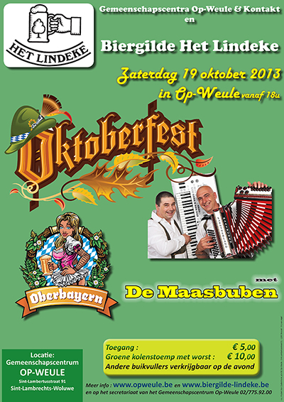 Oktoberfest in Op-Weule